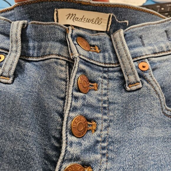 Madewell 9" High-Rise Skinny Crop Size 26 - Picture 6 of 10